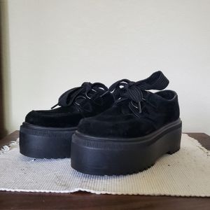 Thick sole platform shoes